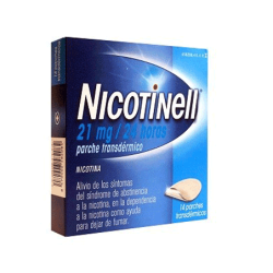 NICOTINELL 21 mg/24 h 14 PARCHES TRANSDERMICOS 52,5 mg
