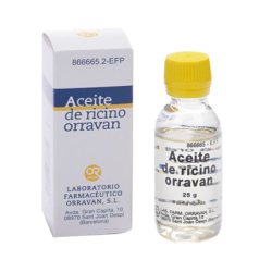 ACEITE RICINO ORRAVAN 1 g/ml LIQUIDO ORAL 1 FRASCO 25 ml