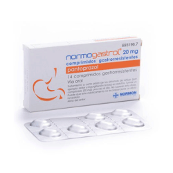 NORMOGASTROL EFG 20 mg 14 COMPRIMIDOS GASTRORRESISTENTES