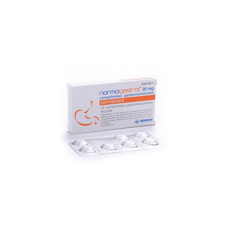 NORMOGASTROL EFG 20 mg 14 COMPRIMIDOS GASTRORRESISTENTES