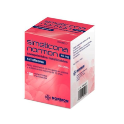 NORAFLAT 40 mg 100 COMPRIMIDOS MASTICABLES