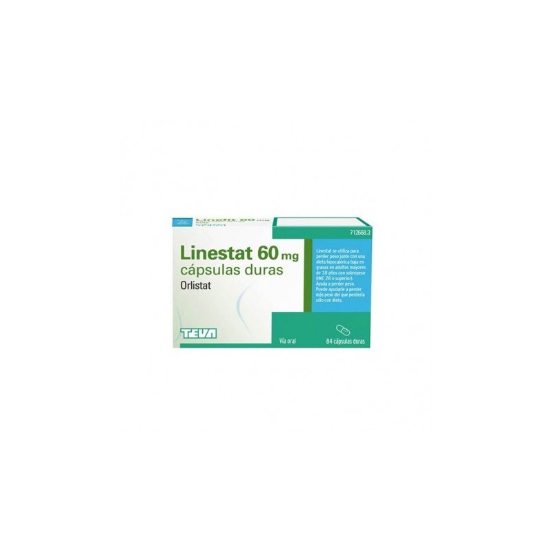 LINESTAT 60 mg 84 CAPSULAS