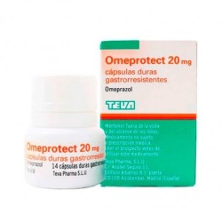 OMEPROTECT 20 mg 14 CAPSULAS GASTRORRESISTENTES (FRASCO)
