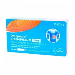 OMEPRAZOL STADAPHARM 20 mg 14 CAPSULAS GASTRORRESISTENTES (BLISTER)