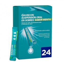 GAVISCON 24 COMPRIMIDOS MASTICABLES (SABOR FRESA)