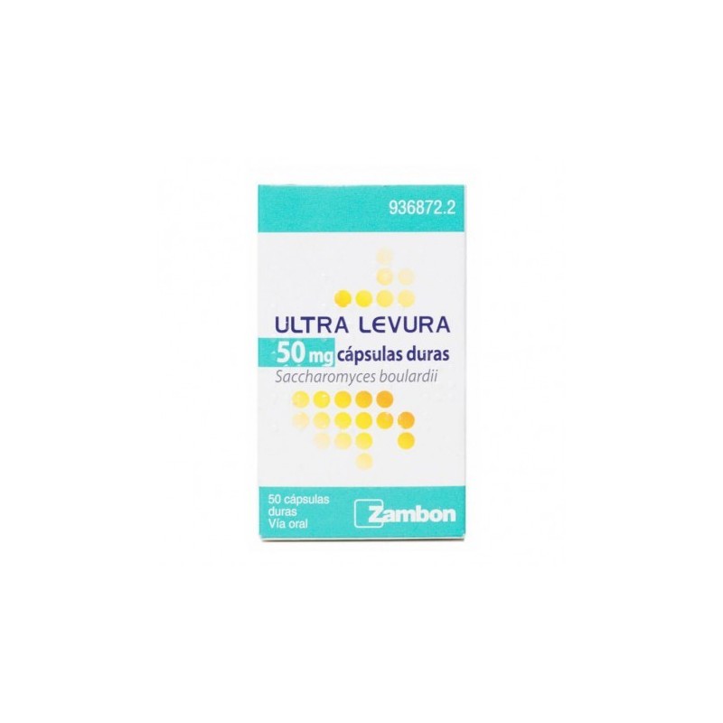 ULTRA-LEVURA 50 mg 50 CAPSULAS