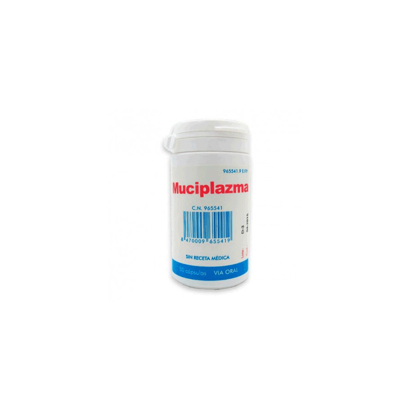 MUCIPLAZMA 500MG 50 CAPS.