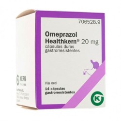 OMEPRAZOL HEALTHKERN 20 mg 14 CAPSULAS GASTRORRESISTENTES (BLISTER)