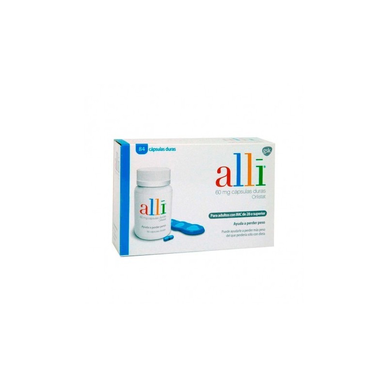 ALLI 60 mg 84 CAPSULAS