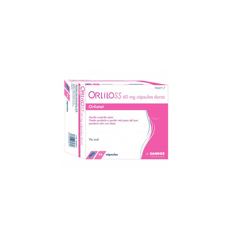 ORLILOSS 60 mg 84 CAPSULAS