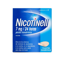 NICOTINELL 7 mg/24 h 14 PARCHES TRANSDERMICOS 17,5 mg