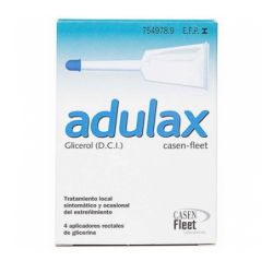 ADULAX 7,5 g SOLUCION RECTAL 4 ENEMAS 7,5 ml