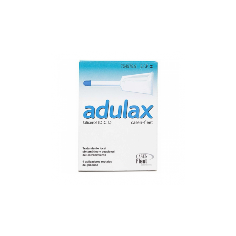 ADULAX 7,5 g SOLUCION RECTAL 4 ENEMAS 7,5 ml