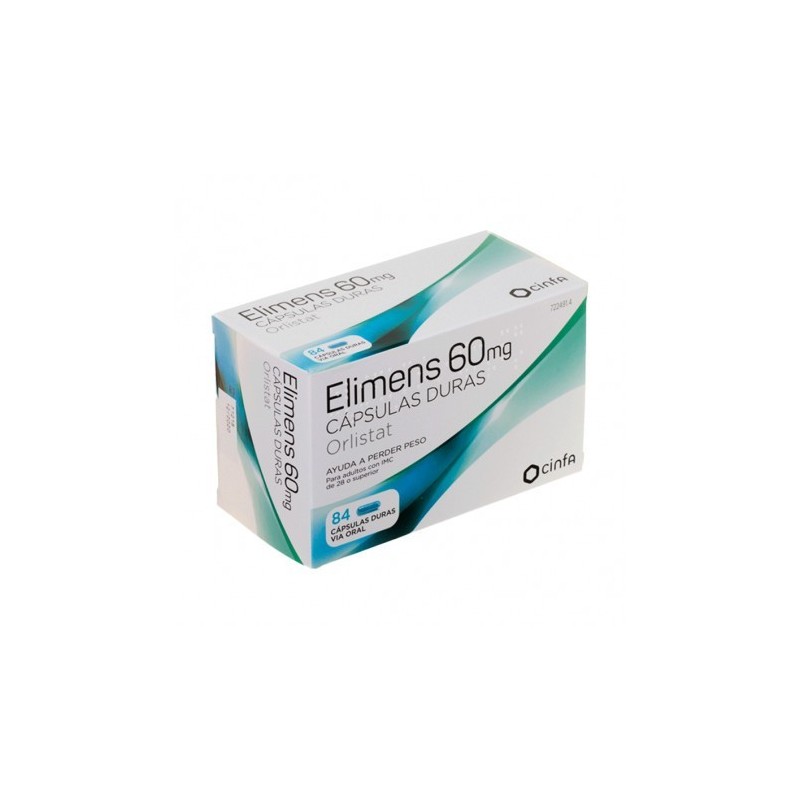 ELIMENS 60 mg 84 CAPSULAS