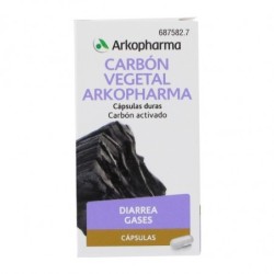 CARBON VEGETAL ARKOPHARMA 225 mg 45 CAPSULAS