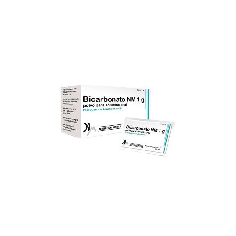 BICARBONATO NM 1 g 42 SOBRES POLVO PARA SOLUCION ORAL