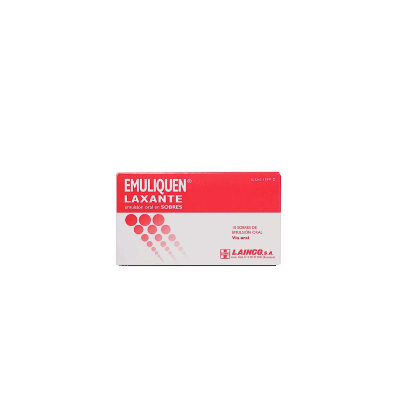 EMULIQUEN LAXANTE 7173,9 mg/4,5 mg EMULSION ORAL 10 SOBRES 15 ml