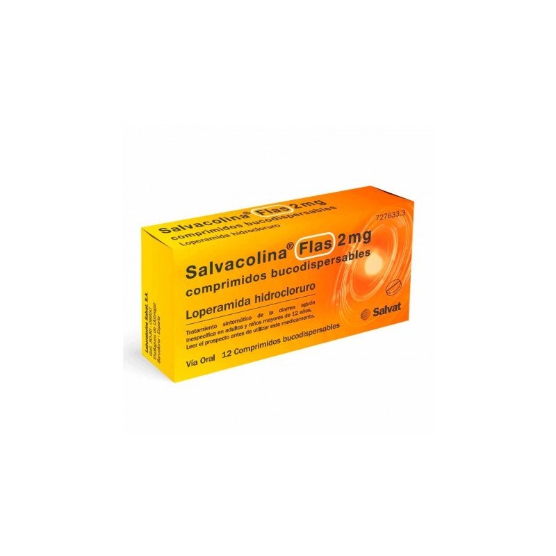 SALVACOLINA FLAS 2 mg 12 COMPRIMIDOS BUCODISPERSABLES