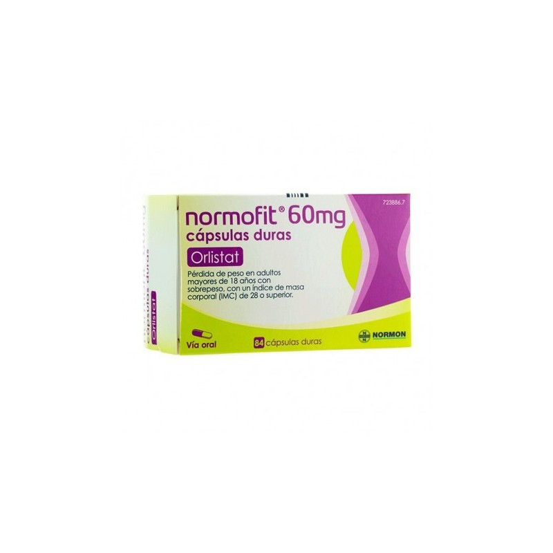 NORMOFIT 60 mg 84 CAPSULAS