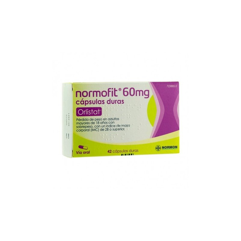NORMOFIT 60 mg 42 CAPSULAS