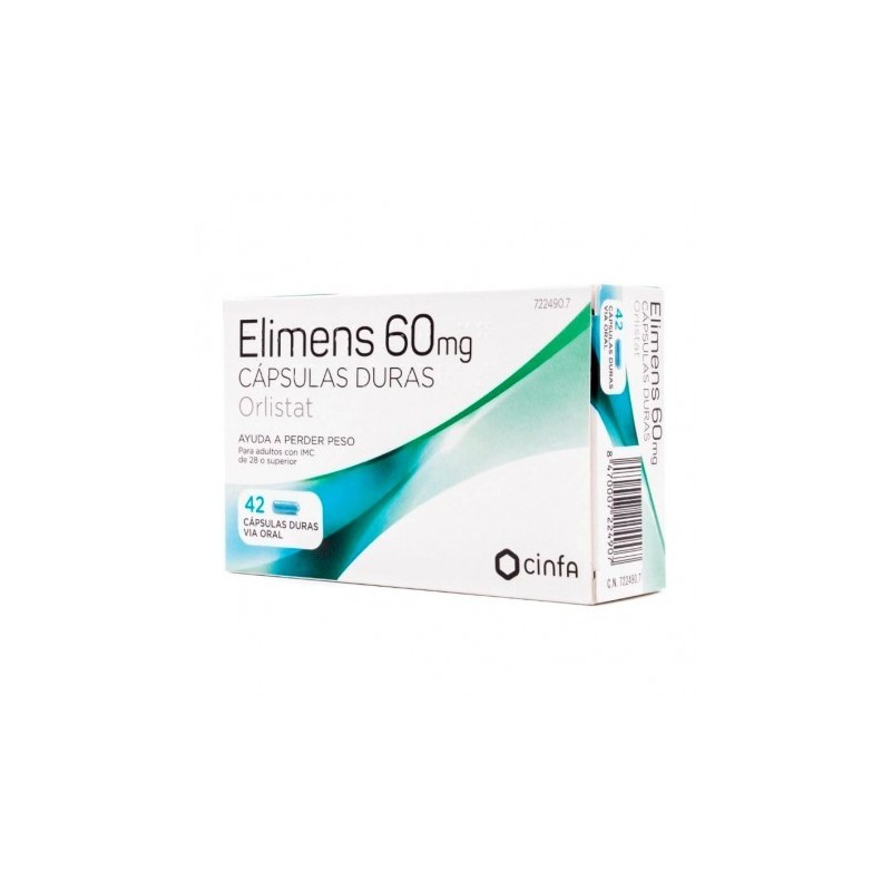 ELIMENS 60 mg 42 CAPSULAS