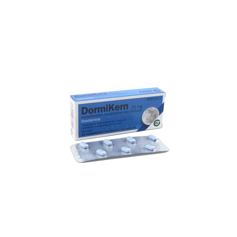 DORMIKERN 25 mg 14 COMPRIMIDOS RECUBIERTOS