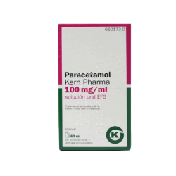 PARACETAMOL KERN PHARMA EFG SOLUCIÓN ORAL 60 MILILITROS
