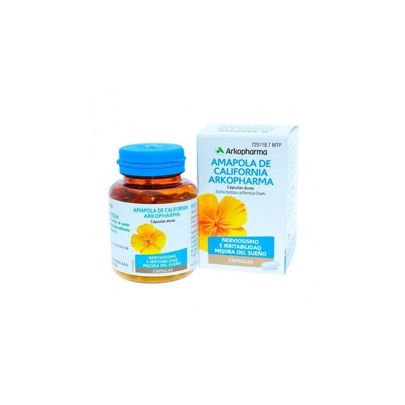 AMAPOLA DE CALIFORNIA ARKOPHARMA 300 mg 84 CAPSULAS