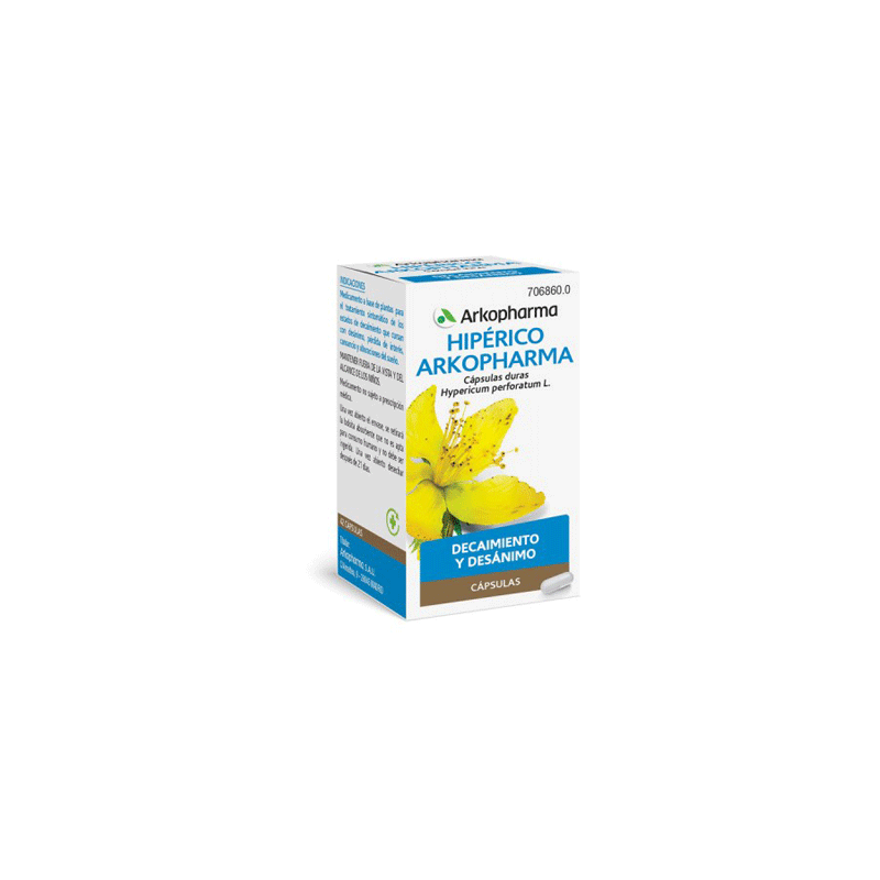HIPERICO ARKOPHARMA 185 mg 42 CAPSULAS