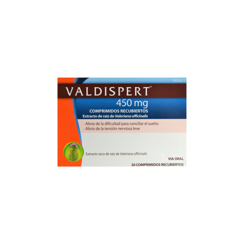 VALDISPERT 450 mg 20 COMPRIMIDOS RECUBIERTOS