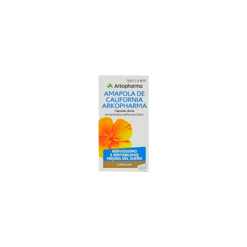AMAPOLA DE CALIFORNIA ARKOPHARMA 300 mg 45 CAPSULAS