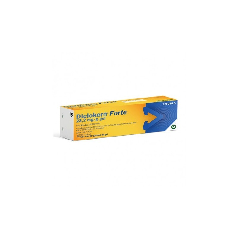 Diclokern Forte 23.2 mg Gel Tópico 50 gr