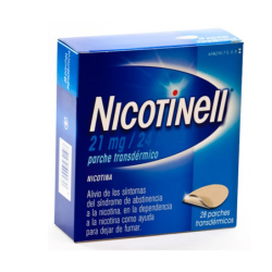 NICOTINELL 21 mg/24 h 28 PARCHES TRANSDERMICOS 52,5 mg