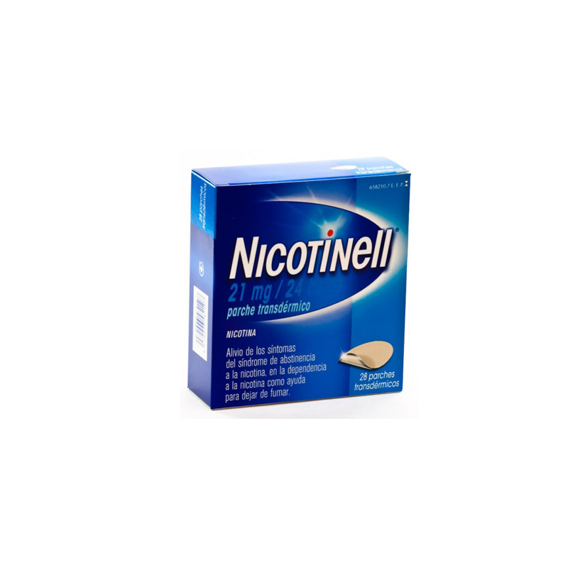 NICOTINELL 21 mg/24 h 28 PARCHES TRANSDERMICOS 52,5 mg
