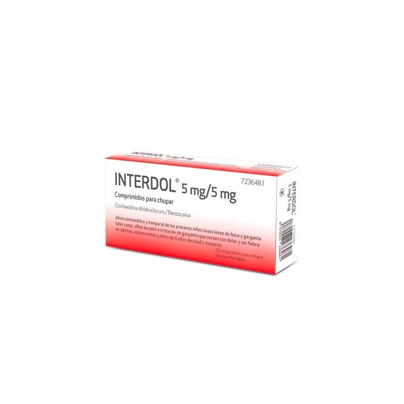 GARYDOL FORTE 5 mg/5 mg 20 COMPRIMIDOS PARA CHUPAR
