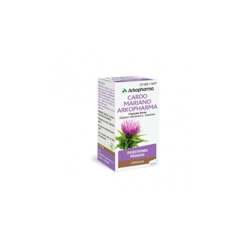 CARDO MARIANO ARKOPHARMA 390 mg 84 CAPSULAS