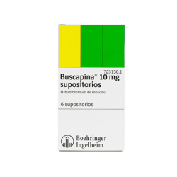 BUSCAPINA 6 SUPOSITORIOS