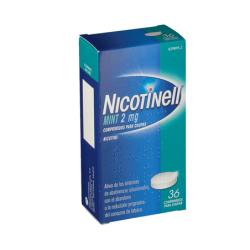 NICOTINELL MINT 2 mg 36 COMPRIMIDOS PARA CHUPAR