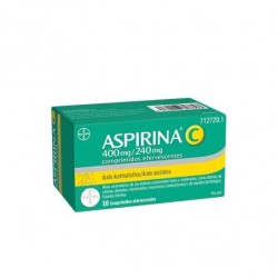 ASPIRINA C 400 mg/240 mg 10 COMPRIMIDOS EFERVESCENTES