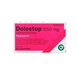 DOLOSTOP 650 mg 20 COMPRIMIDOS