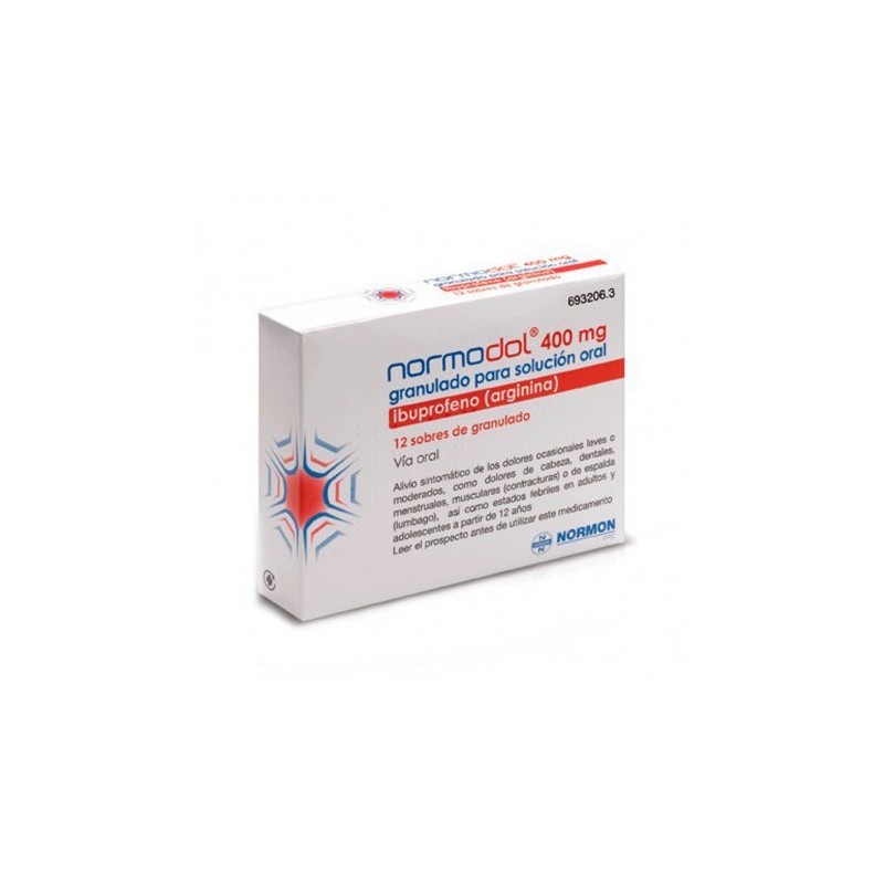 DIFENADOL RAPID EFG 400 mg 12 SOBRES GRANULADO PARA SOLUCION ORAL