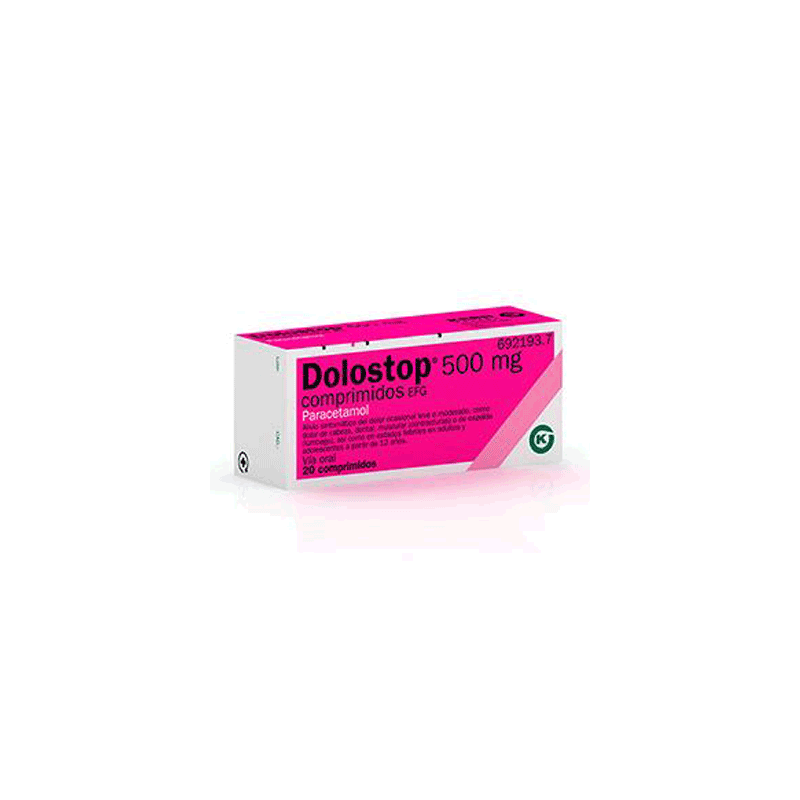 DOLOSTOP 500 mg 20 COMPRIMIDOS