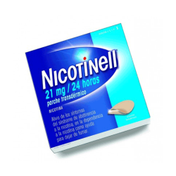 NICOTINELL 21 mg/24 h 7 PARCHES TRANSDERMICOS 52,5 mg