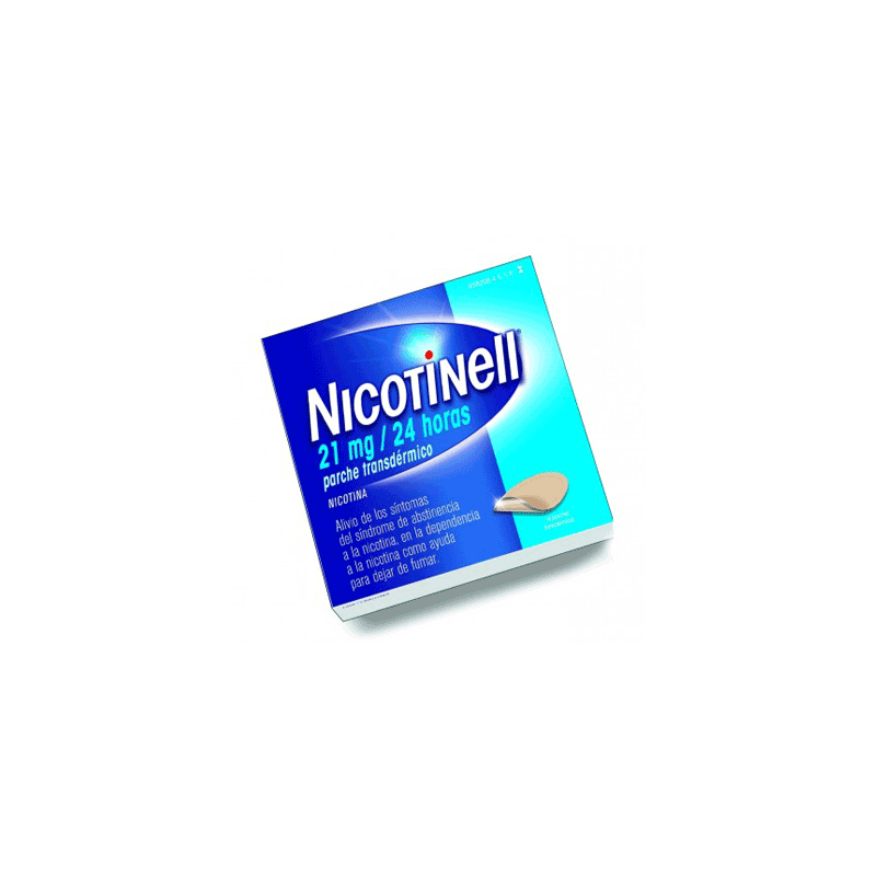 NICOTINELL 21 mg/24 h 7 PARCHES TRANSDERMICOS 52,5 mg