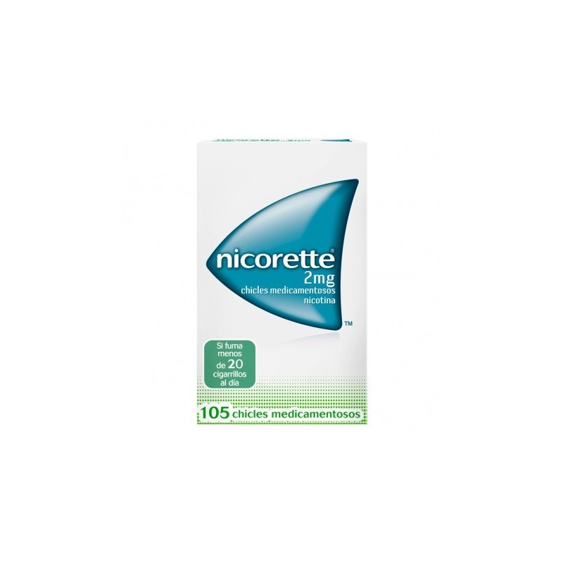 NICORETTE 2 mg 105 CHICLES MEDICAMENTOSOS