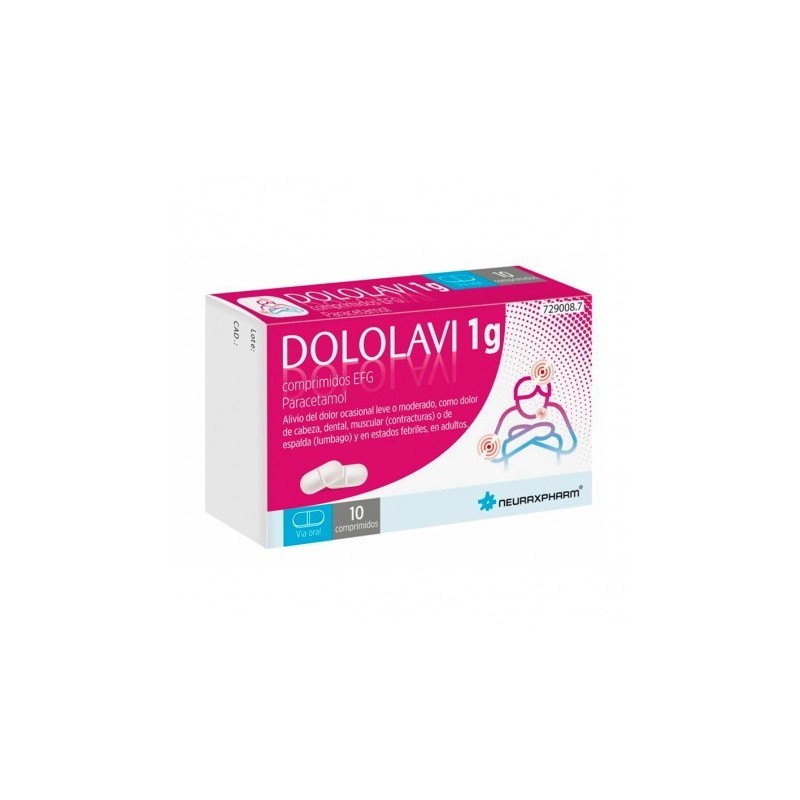 DOLOLAVI EFG 1 g 10 COMPRIMIDOS
