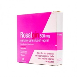 ROSALGIN 500 mg 10 SOBRES GRANULADO PARA SOLUCION VAGINAL