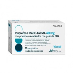 IBUPROFENO MABO-FARMA EFG 400 mg 20 COMPRIMIDOS RECUBIERTOS