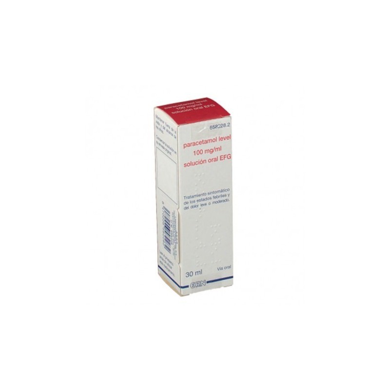 Paracetamol Level EFG 100 mg/ml Solución Oral 30 ml