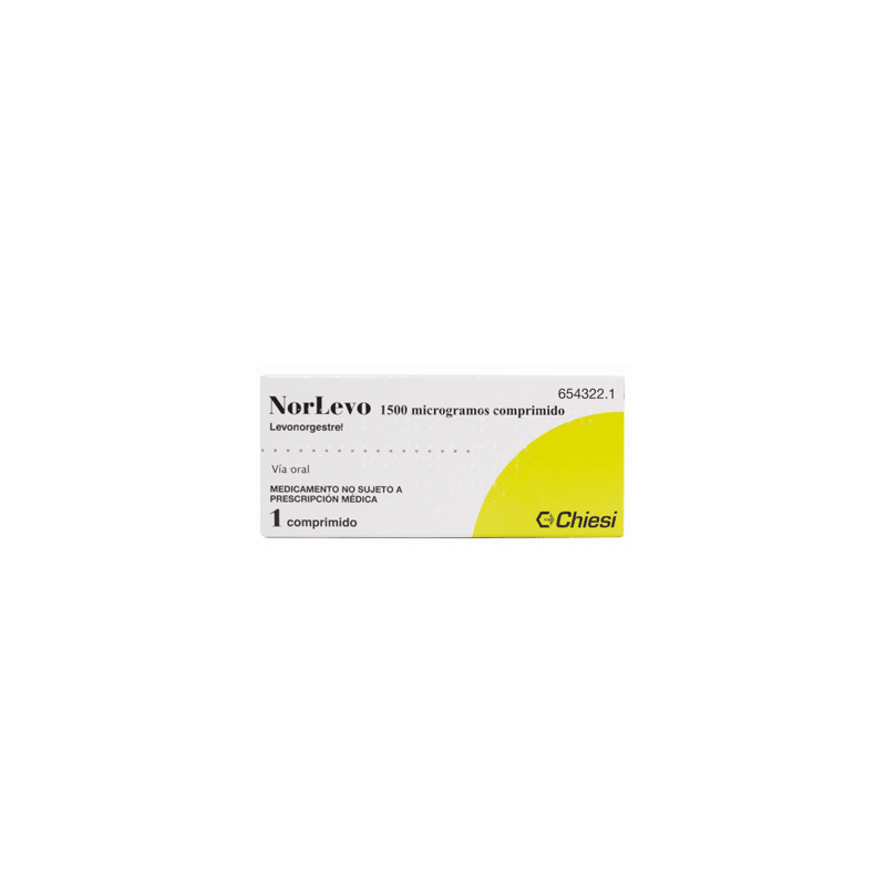 NORLEVO 1,5 mg 1 COMPRIMIDO